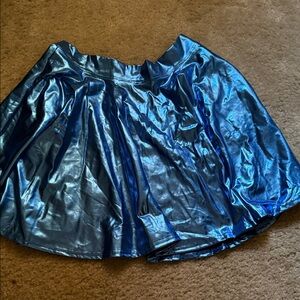Shimmering Blue Skirt